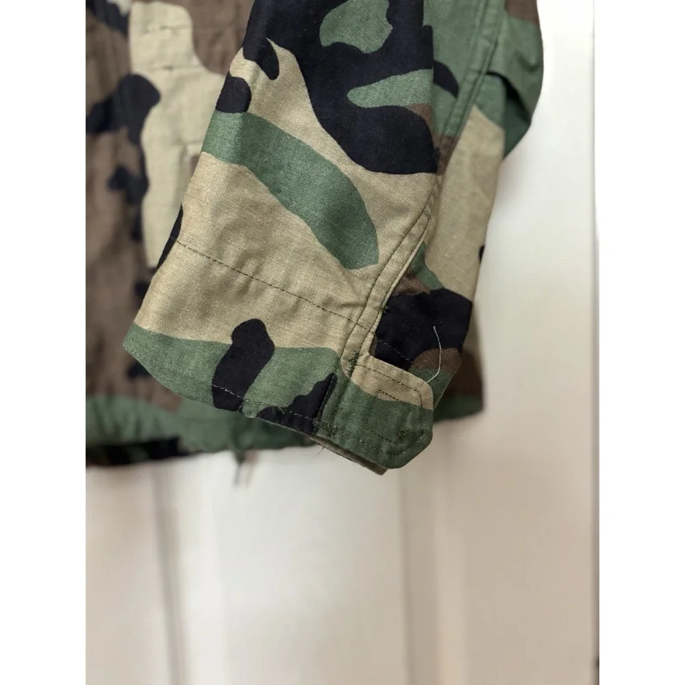NEW USGI M-65 Cold Weather Coat Woodland Camo XL Regular Stock# 8415-01-099-7841